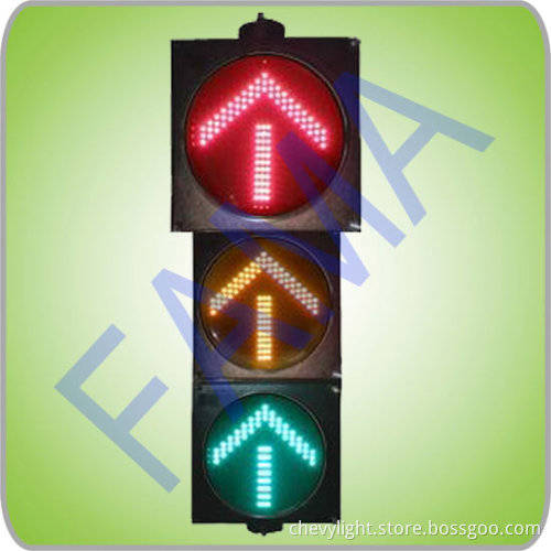 300mm RGY Full Ball+Arrow Traffic Light